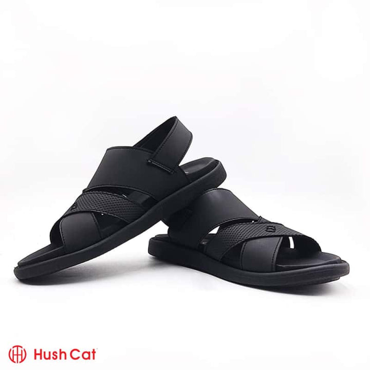 Mens Elegant Black Sandal