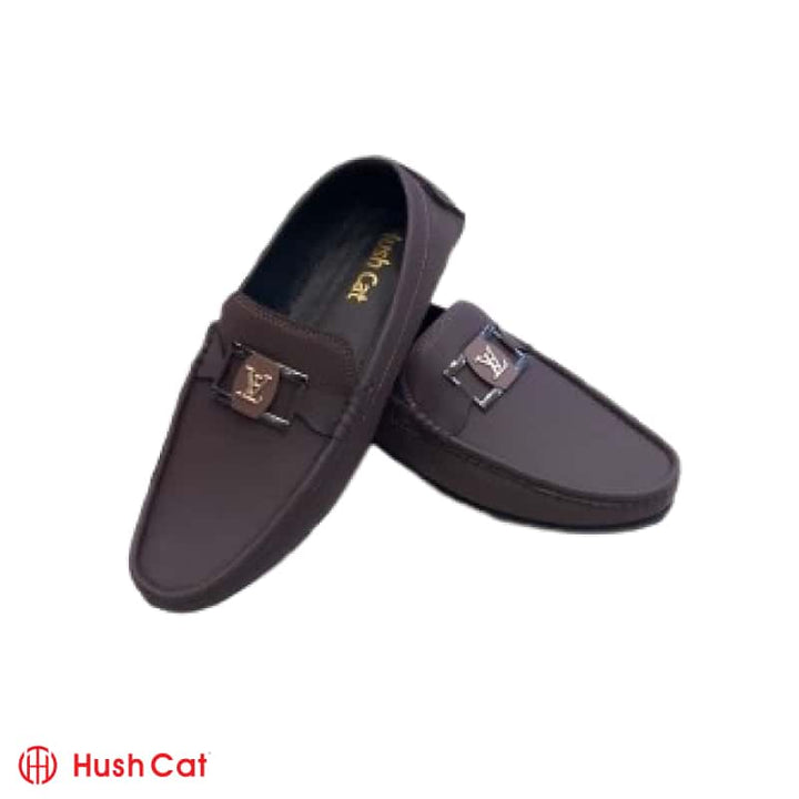 Men’s Medicated Lv Buckle Coffee Casual Shoes Shoes