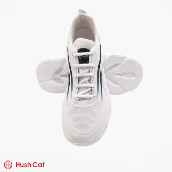 Mens White Stylish Sole Joggers Sports Shoes