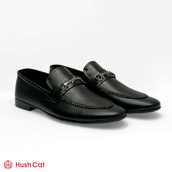 Premium Handcrafted Synthetic Leather Shoes Black / 6/39